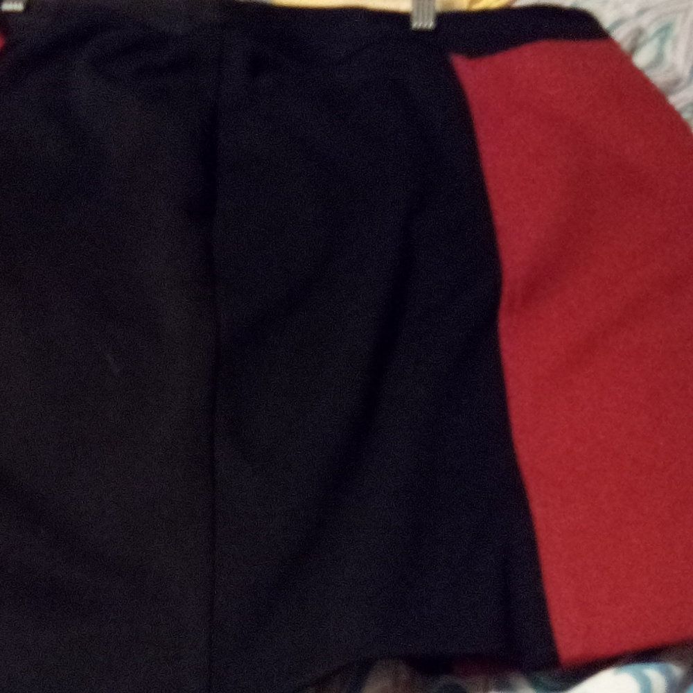 Lane Bryant red and black Skirt